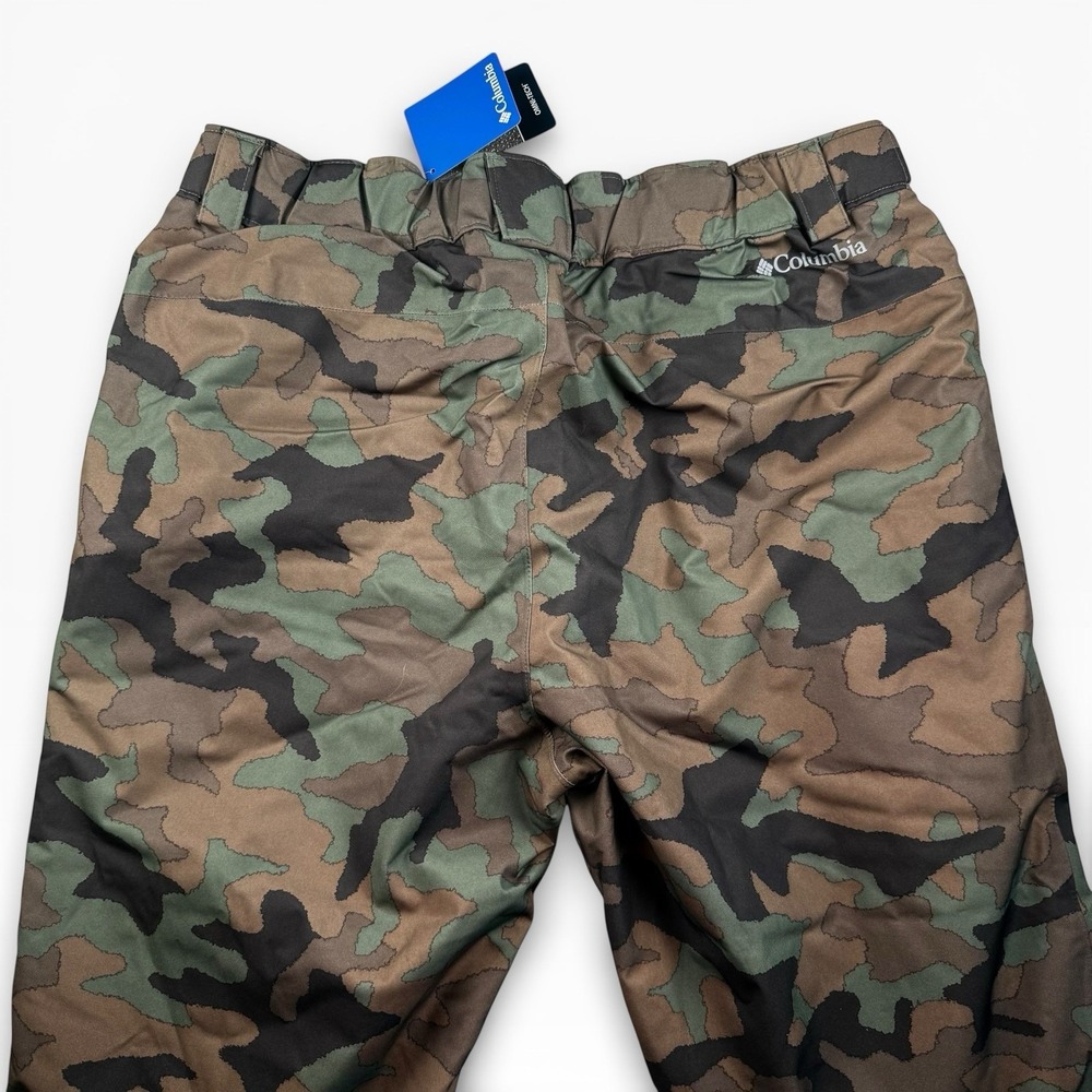Men's Columbia Free Climb XL Camouflage Ski/Snowboard/Snow Pants Omni-Heat - Picture 8 of 10